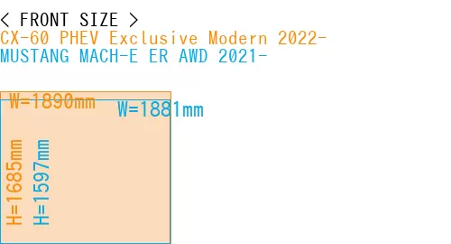 #CX-60 PHEV Exclusive Modern 2022- + MUSTANG MACH-E ER AWD 2021-